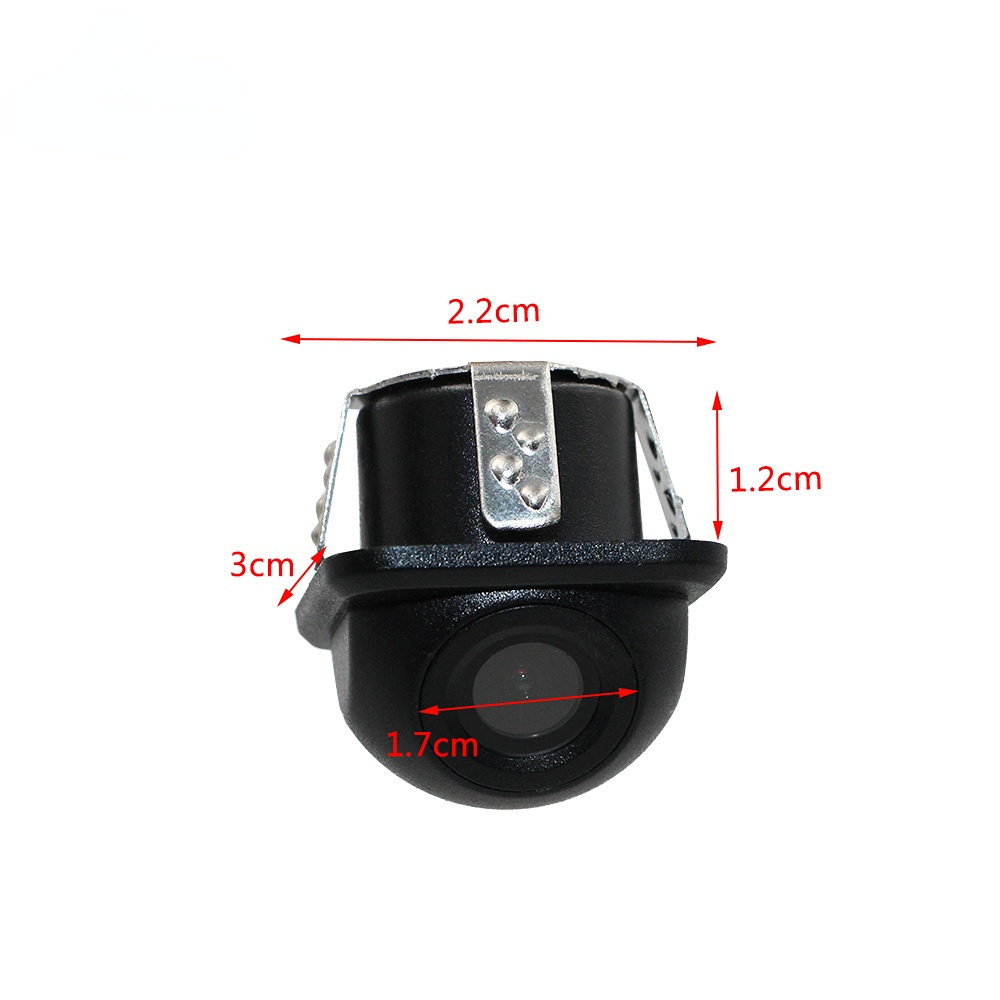 Small Straw Hat Camera CCD Reversing Car Camera Vehicle Backup Only Universal Night Vision Rear View Security Reverse Aid Accessories