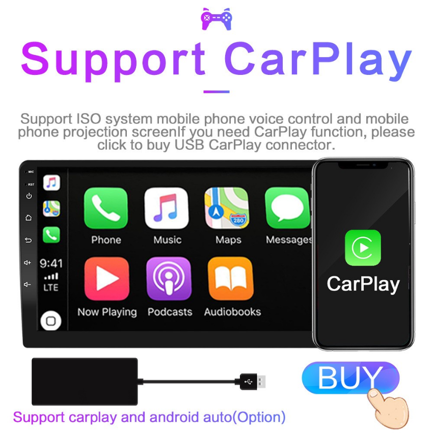 Hot Wholesale 9 Inch Car Radio Stereo Player 2 Din Car Video Dvd Android Multimedia Player for Toyota Prius XW50 2016-2020