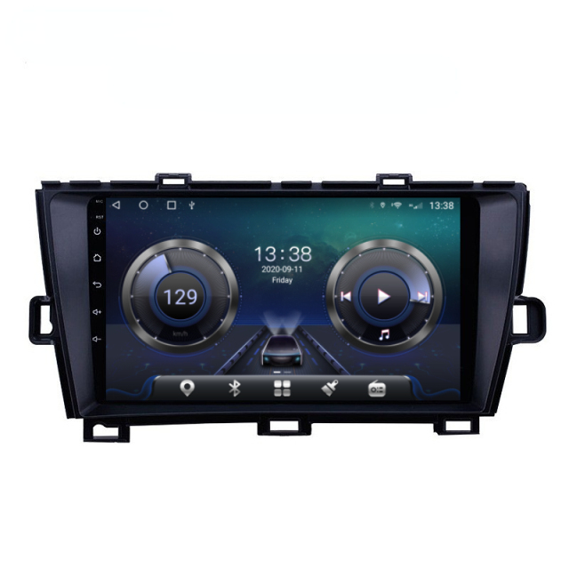 In Stock 9" Car Radio for Toyota Prius 2010 Right-hand Drive CarPlay Android Auto GPS WiFi FM RDS Android 14 Auto Parts