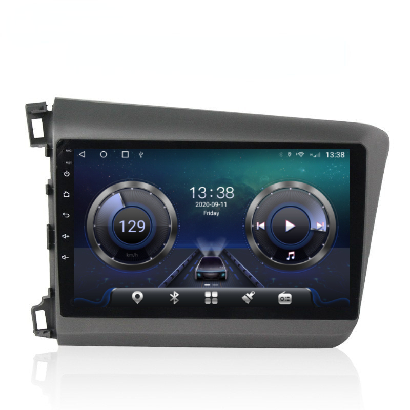 Factory Supply 9" Android Car Stereo for Honda Civic 2012-2015 Car Radio Autoradio Carplay Android Auto GPS Wifi Hifi Audio FM RDS
