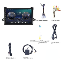Hot Wholesale 9 Inch Car Radio Stereo Player 2 Din Car Video Dvd Android Multimedia Player for Toyota Prius XW50 2016-2020