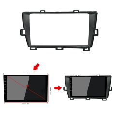 In Stock 9" Car Radio for Toyota Prius 2010 Right-hand Drive CarPlay Android Auto GPS WiFi FM RDS Android 14 Auto Parts