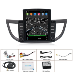 Tesla Style Autoradio GPS Navigation Carplay Stereo Multimedia Car Radio Player Android 9.7 Inch Touch Screen for Honda CRV 2012-2016