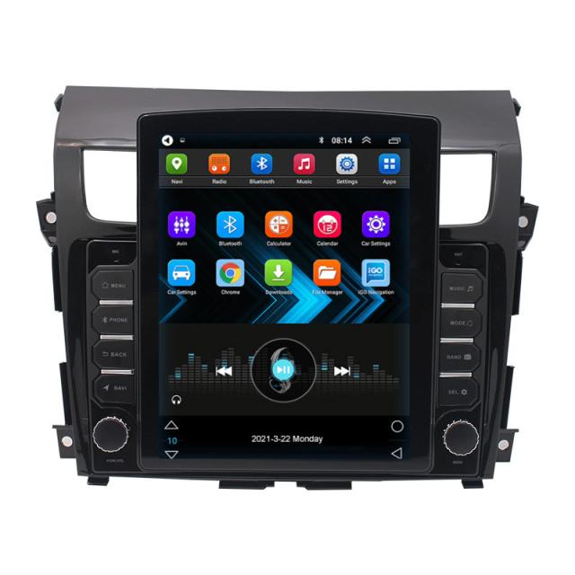 2 Din Vertical Tesla 9.7'' Android Touch Screen Autoradio GPS Navigation Carplay Stereo Multimedia Car Radio Player for Nissan Teana 2013-2017