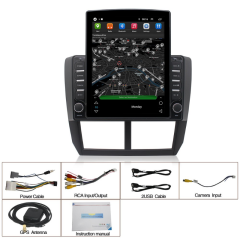 9.7 Inch Tesla Style Android Touch Screen Autoradio GPS Navigation Carplay Stereo Multimedia Car Radio Player for Subaru Forester 2008-2012