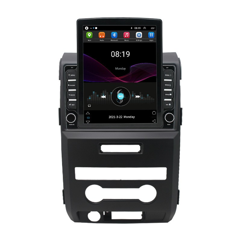 Tesla Style 9.7-Inch Car Multimedia Android for Ford F150 2009-2012 Manual Screen Gps Navigation Stereo Radio Player Auto Head Unit Carplay