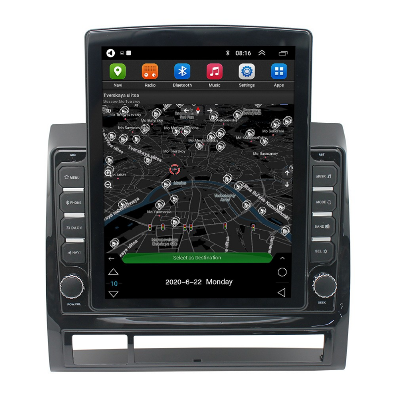 Touch Screen 4G DSP BT Carplay Android Radio 9.7" Car GPS Navigation Multimedia Player for Toyota Tacoma 2009 2010 2011 2012 2013