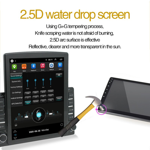 Touch Screen 4G DSP BT Carplay Android Radio 9.7" Car GPS Navigation Multimedia Player for Toyota Tacoma 2009 2010 2011 2012 2013