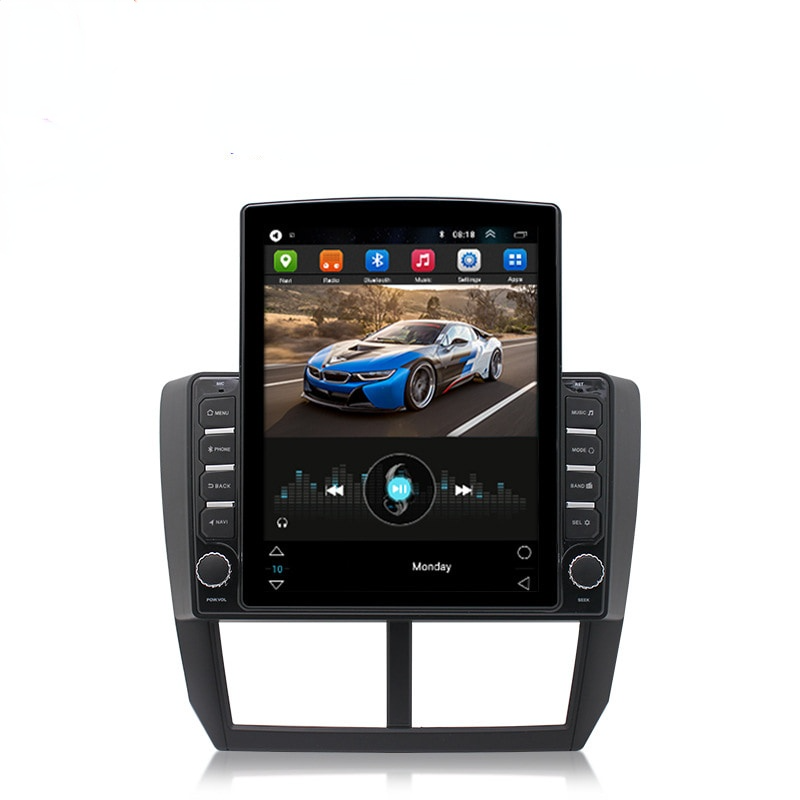 9.7 Inch Tesla Style Android Touch Screen Autoradio GPS Navigation Carplay Stereo Multimedia Car Radio Player for Subaru Forester 2008-2012