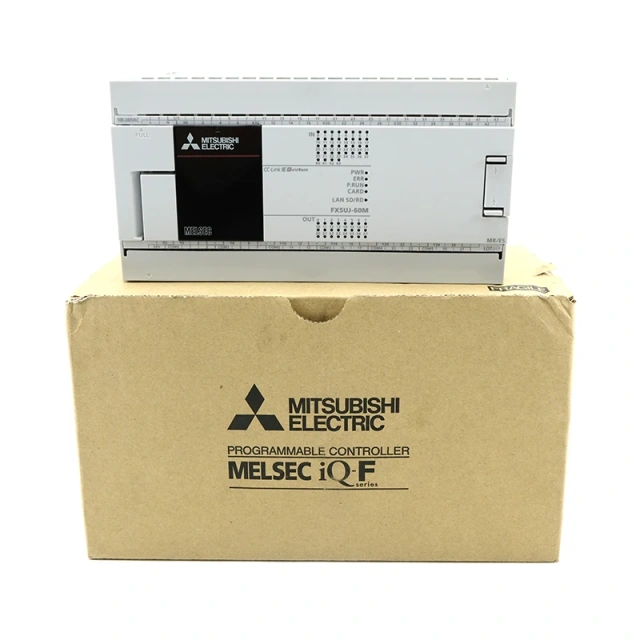 Mitsubishi Original FX5UJ-60MR/ES FX3U-24MR FX3U-24MT PLC Programmable Controller Plc Module FX3U-24MR