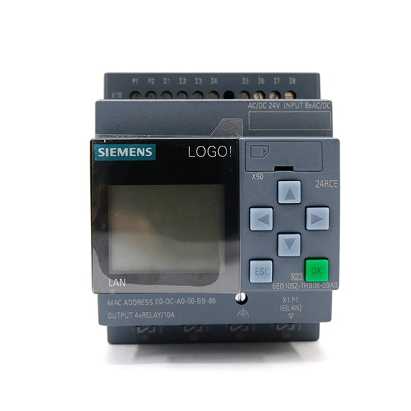 8.4 12/24RCE Logic Module SIMATIC Siemens PLC 6ED1052-1MD08-0BA2