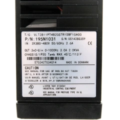 VLT2811PT4B20STR1DBF10A00 VLT 2800 Serie 1.1kW 1.5 HP 380-480V Inverter Drive DANFOSS VLT Automation Drive 195N1031