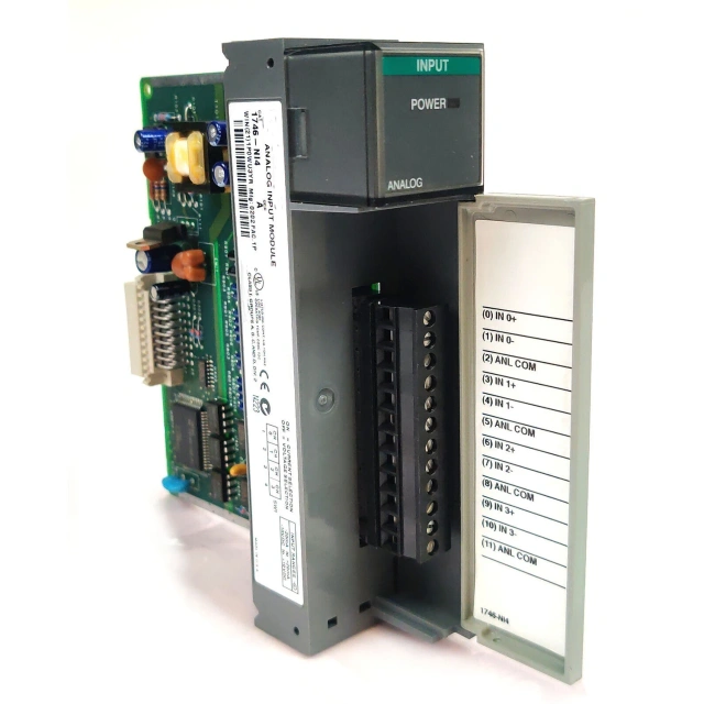 Allen Bradley 1746-NI4 SLC 500 High Resolution Analog Input Module 4 Point
