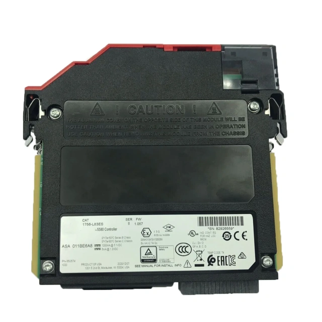 In Stock 1756 L83ES Warehouse Stock Programing Controller Guardlogix 5580 Controller Programmable Plc Control 1756-L83ES