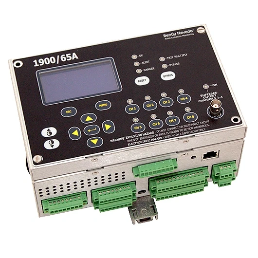 Bently Nevada 1900/65A-01-01-03-00-01 General Purppose Equipment Monitor
