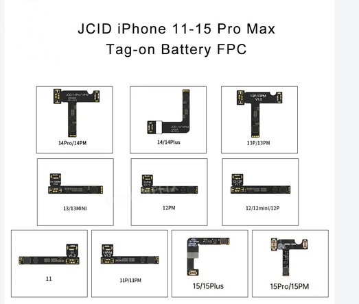 JCID Writer Programmer for iPhone 11-15 Pro Max Tag-on Battery Repair FPC