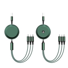 3 in 1 Retractable Fast Charging Cable