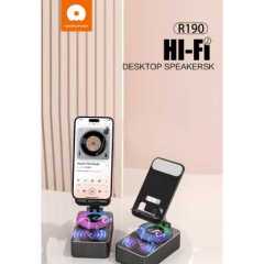 2-in-1 Desktop Speaker Stand Holder