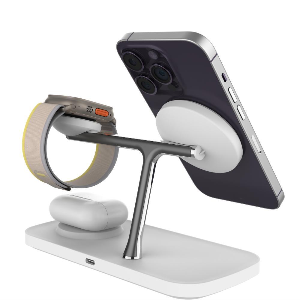 Wholesale Mobile Part Supplier - All in 1  Magnetic Fast Wireless Charger Wholesale