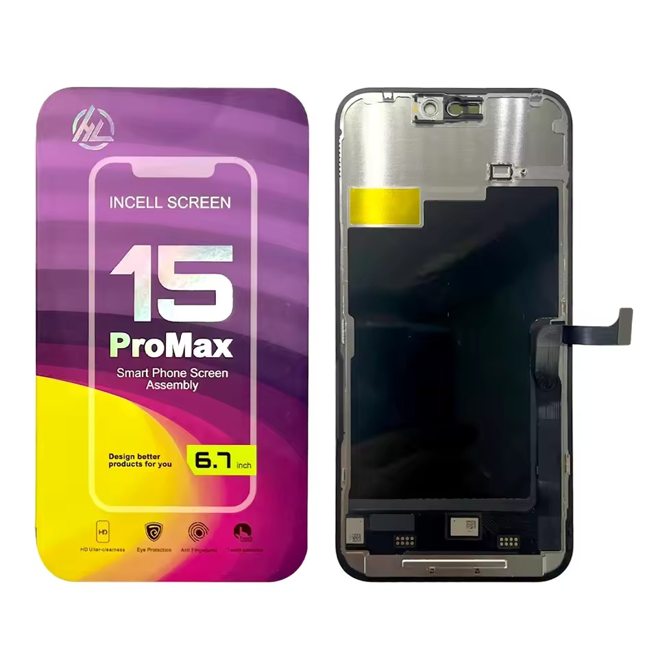 Wholesale Mobile Repair Spare Parts Accessory Supplier - For HL iPhone 15 Pro Max Screen Wholesale