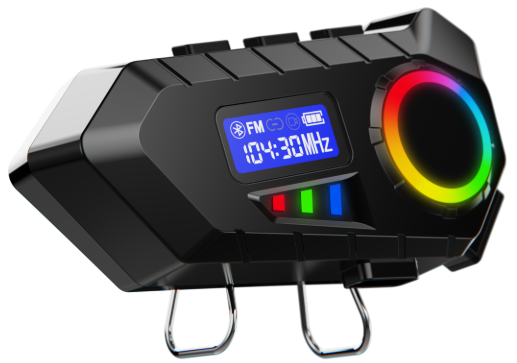 Motorbike Helmet Bluetooth Earphones Wireless Headset with Laser Engraving Logo Hot Sale