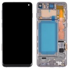 for Samsung Galaxy S10 LCD Display Touch Screen Assembly With Frame
