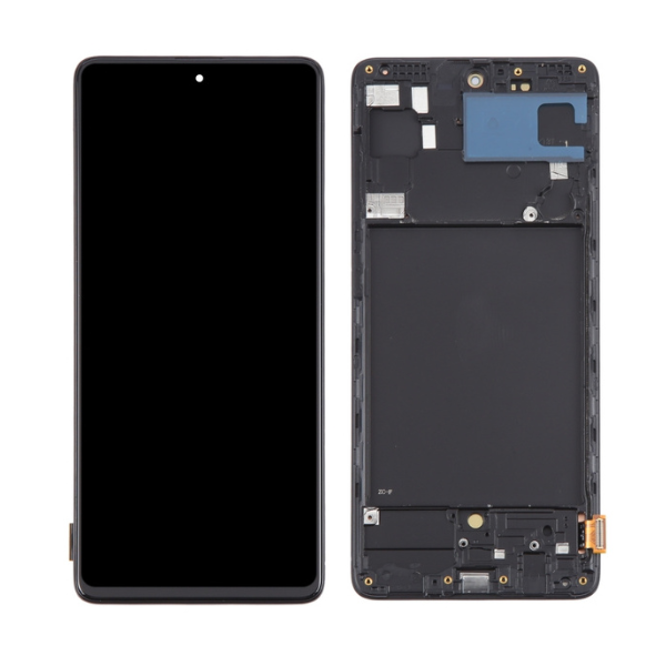 for Samsung Galaxy A71 4G LCD Display Touch Screen Assembly With Frame