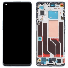 For OPPO Reno6 Pro 5G LCD Display Touch Screen Digitizer Assembly With Frame