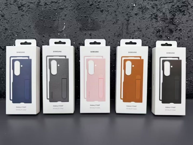 Wholesale Mobile Repair Spare Parts Accessory Supplier - For Samsung Fold Series Eco-Leather Phone Cases