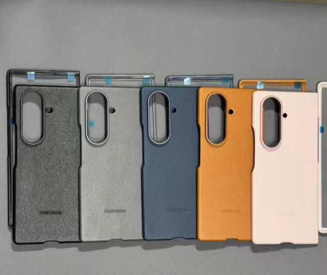 For Samsung Fold Series Eco-Leather Phone Cases