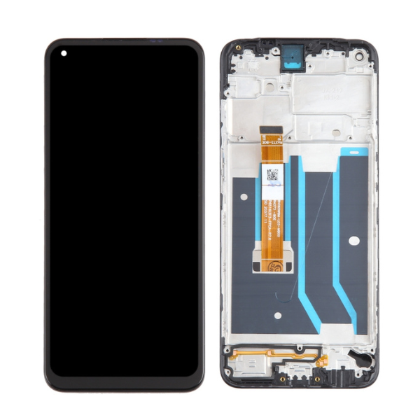 for OPPO A53s LCD Display Digitizer Touch Screen Replacement With Frame