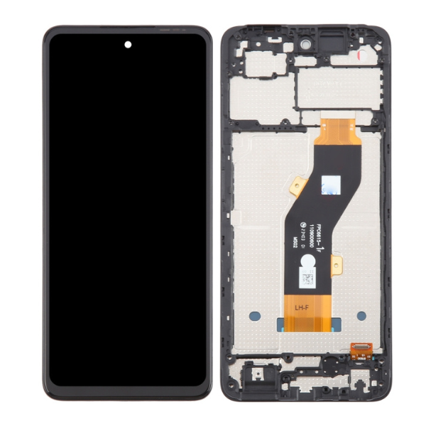 For Tecno Spark 20C GO LCD Display Touch Screen Digitizer Assembly with Frame