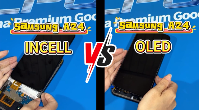 for Samsung Galaxy A24 4G LCD Display Touch Screen Digitizer Assembly with Frame