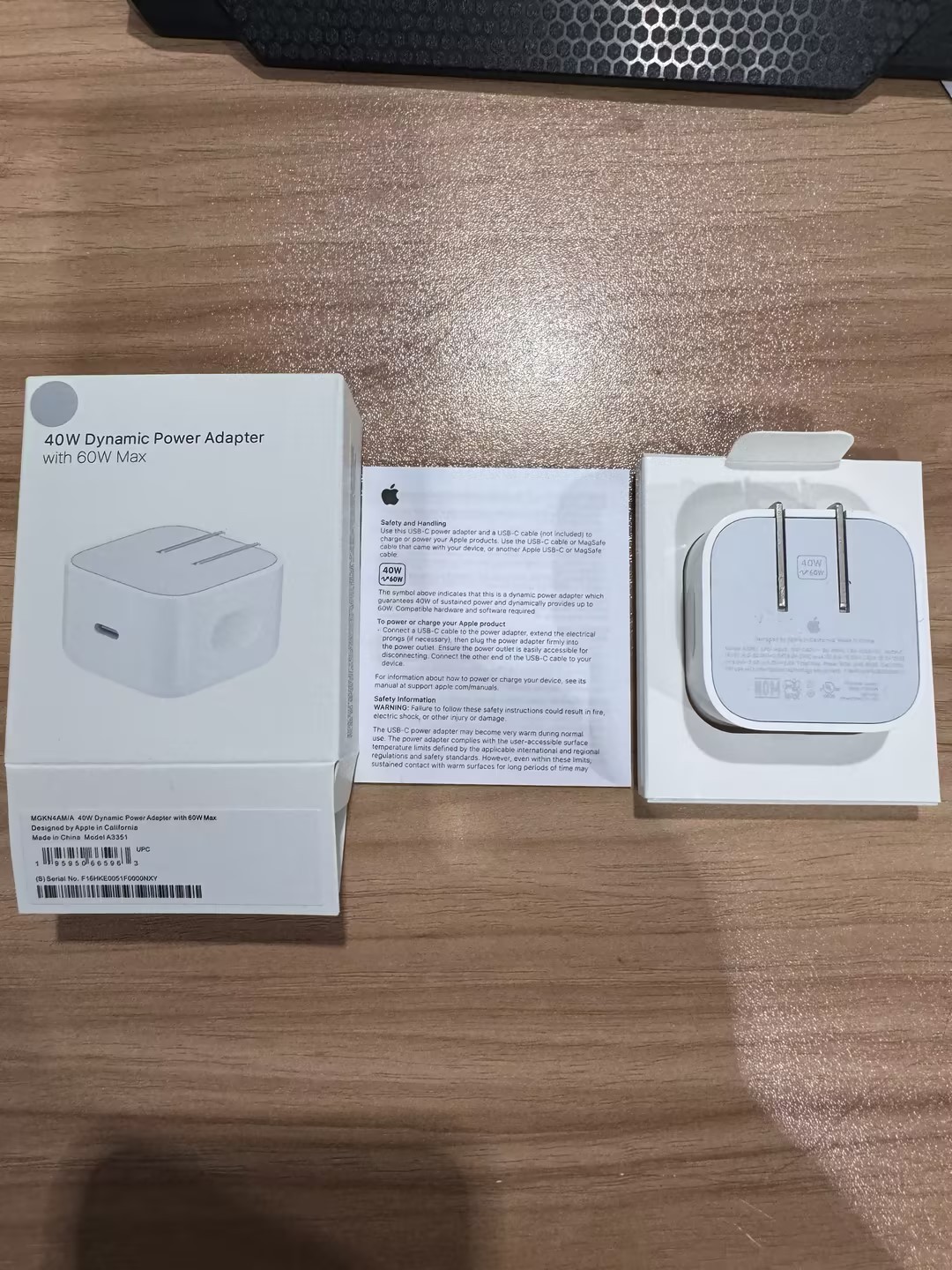 Wholesale Mobile Part USB-C 40W Dynamic Power Adapter with 60W Max EU US Version - Cooperatlcd