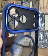 Metal Lens Magnetic Phone Case for iPhone
