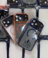Metal Lens Magnetic Phone Case for iPhone