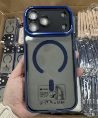 Metal Lens Magnetic Phone Case for iPhone