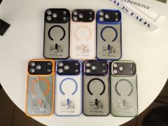 Metal Lens Magnetic Phone Case for iPhone