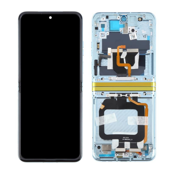 For Motorola Razr 40 Ultra LCD Display Touch Screen Digiziter Assembly With Frame