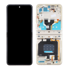 For Motorola Razr 50 / Small XT2453/Razr 2024 LCD Display Touch Screen Digiziter Assembly With Frame