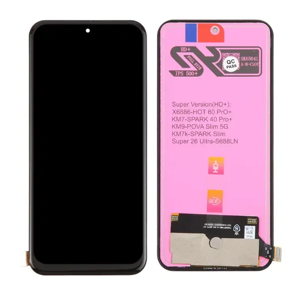 Wholesale Mobile Screen For Infinix Hot 60 Pro+ LCD Display Touch Screen Digitizer Assembly Repair Parts