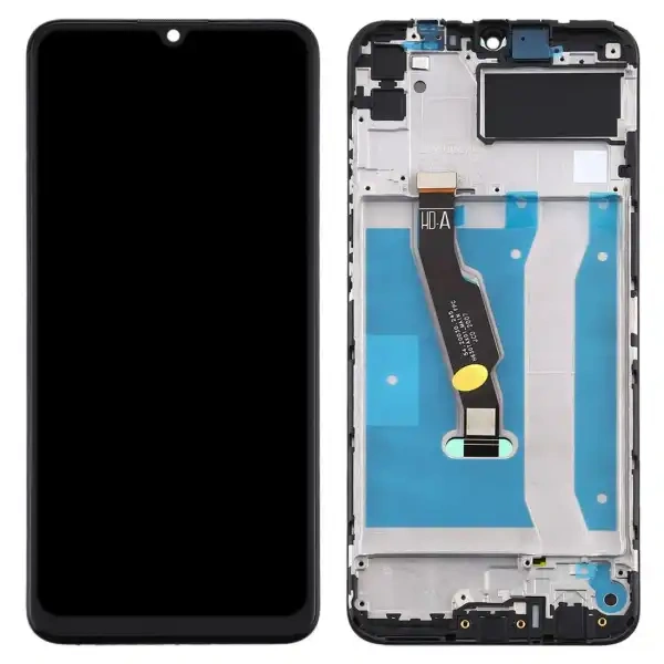 Wholesale Mobile Screen For Huawei Y6P 2020 LCD Display Touch Screen Digitizer Assembly Repair Spare Parts with Frame
