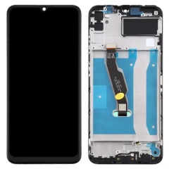 Wholesale Mobile Screen For Huawei Y6P 2020 LCD Display Touch Screen Digitizer Assembly Repair Spare Parts with Frame
