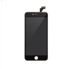 For Apple iPhone 6 Plus LCD Screen Digitizer Assembly with Frame Replacement - Black/White - IVO