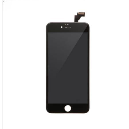 For Apple iPhone 6 Plus LCD Screen Digitizer Assembly with Frame Replacement - Black/White - IVO