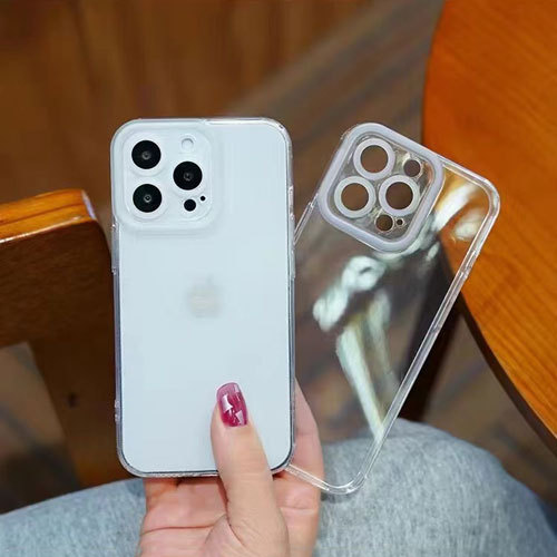 Wholesale Cat's Eye Transparent TPU Phone Case Cover For iPhone Protection Cases - Mobile Repair Spare Parts Accessory Supplier