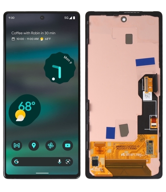 Wholesale Mobile Parts For Google Pixel 6A LCD Touch Screen Digitizer Assembly Replacement - Cooperatlcd