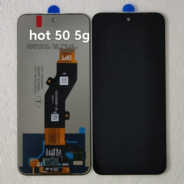 Wolesale Mobile Parts For Infinix Hot 50 5G LCD Display Touch Screen Digitizer Assembly - Cooperatlcd