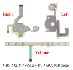 Flex Direction Cross and Volume for PSP 2000