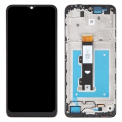 For Motorola Moto E22 E22i LCD Display Touch Screen Digiziter Assembly - With Frame